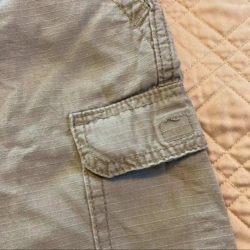 LEVI STRAUSS Beige Khaki Cargo Shorts Tan Boys 6 Regular